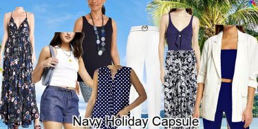 A Navy Holiday Capsule