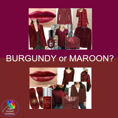 Burgundy or Maroon