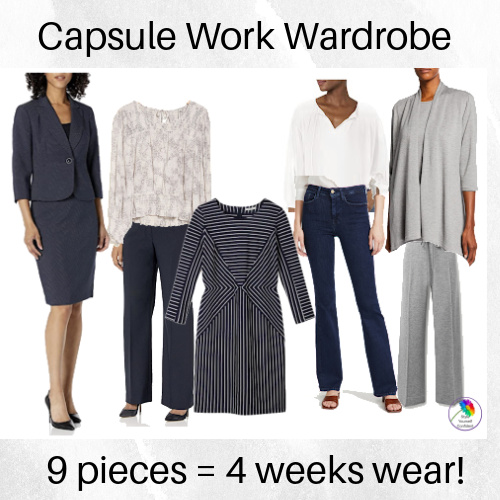 Capsule work wardrobe