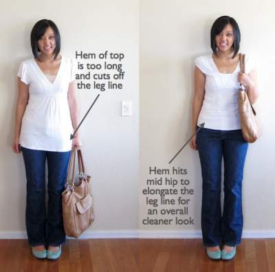 Useful tips from a petite fashionista.