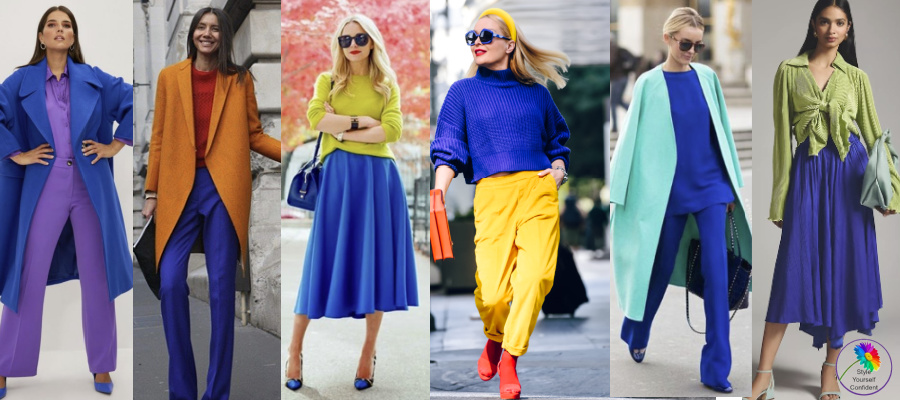 Styling color ! Bold Cobalt blue pants., Gallery posted by Styledby_Fox